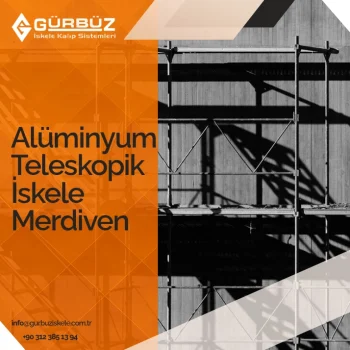 Alüminyum Teleskopik İskele Merdiven