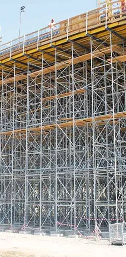 Scaffolding formwork