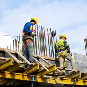 Construction Exterior Scaffolding