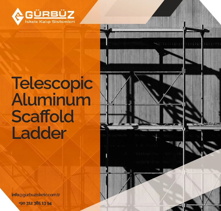 Telescopic Aluminum Scaffold Ladder